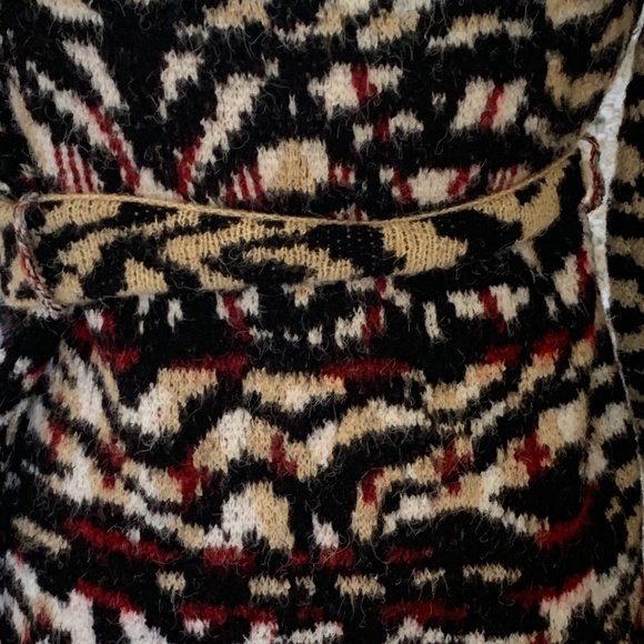 NWT Anthro Paloma Fringe tiger  print cardigan XS - Picture 12 of 16